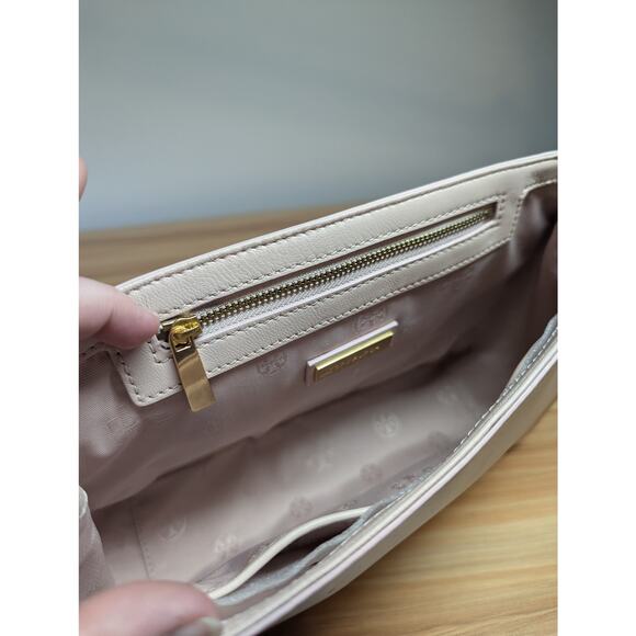 Tory Burch Britten Large Adjustable Leather Shoulder Purse Leather Light Pink - Picture 11 of 13